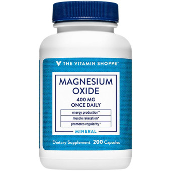 Magnesium Oxide 400 mg (200 cap)