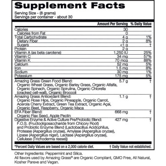 Green Superfood Unflavored (30 serv)