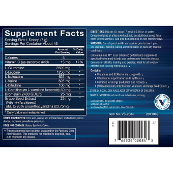Critical Aminos XT Fruit Punch (45 serv)