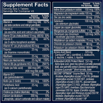 Ultimate Man Elite Multivitaminas (90 tab)