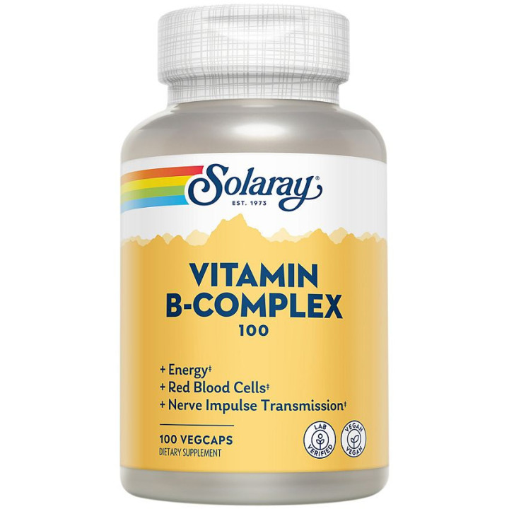 Solaray Vitamin B-Complex 100 (100 veg caps)