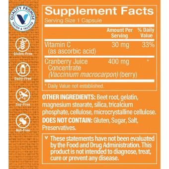Cranberry Plus 400 mg (90 cap)