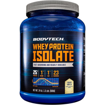 Whey Protein Isolate French Vanilla (23 serv) 1.5 lb
