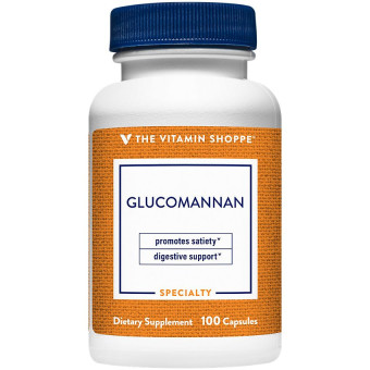 Glucomannan Soluble Fiber from Konjac Root (100 Cap)