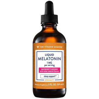 Liquid Melatonin 1 mg Raspberry (2 fl. oz)