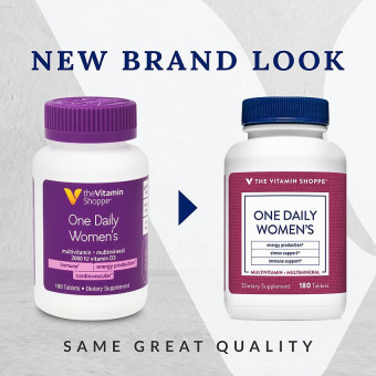 One Daily Women's Multivitamin & Multimineral w/ Vitamin D3 (180 tab)