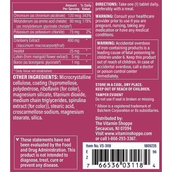 One Daily Women's Multivitamin & Multimineral w/ Vitamin D3 (180 tab)