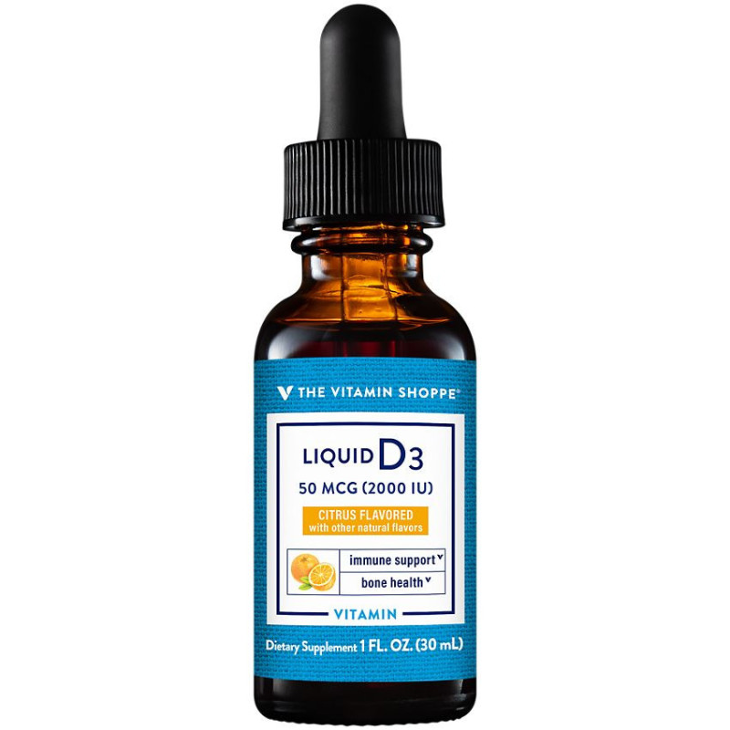Liquid Vitamina D3 2000 UI (1 fl oz)