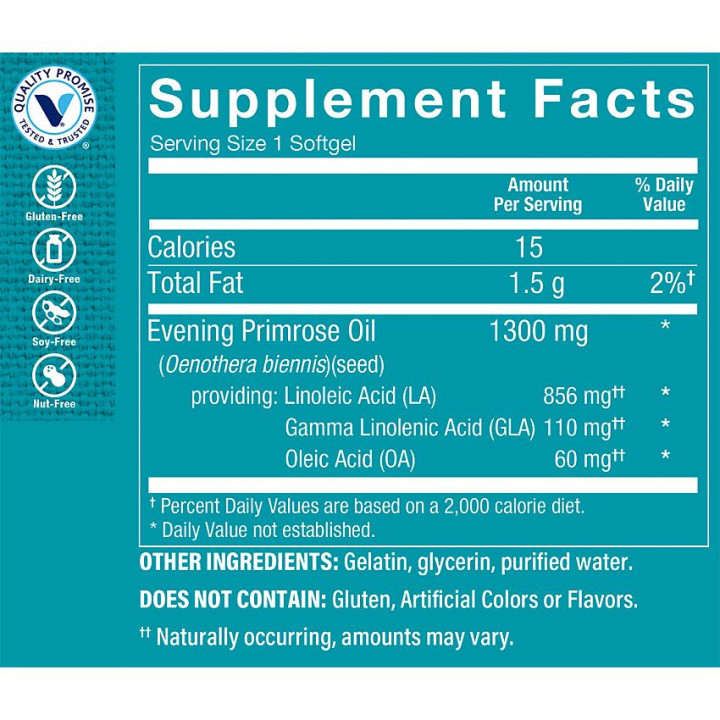 Evening Primrose Oil 1300 mg (120 soft)