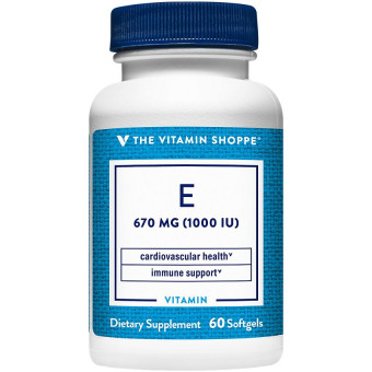 Vitamina E 670 mg - 1000 UI (60 soft)