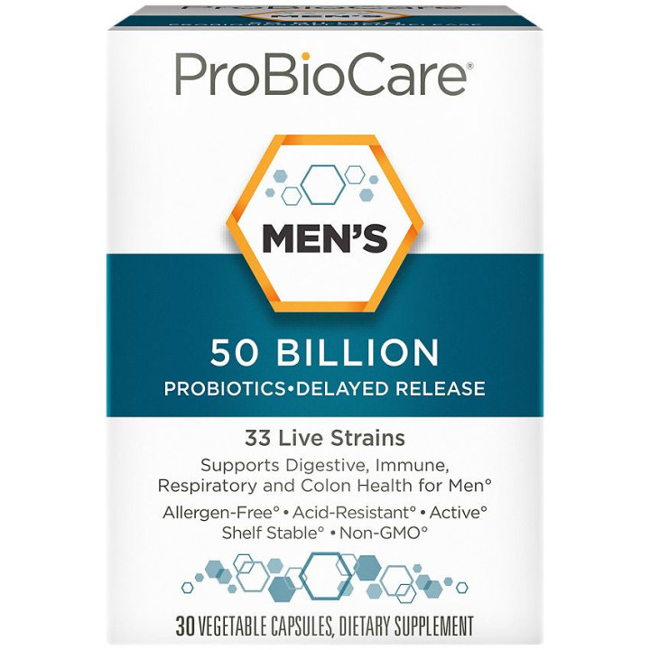 Probiocare Probiotic for Men 50 Billion (30 Veg Cap)