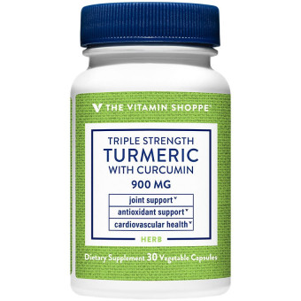 Triple Strength Turmeric w/ Curcumin 900 mg (30 veg cap)