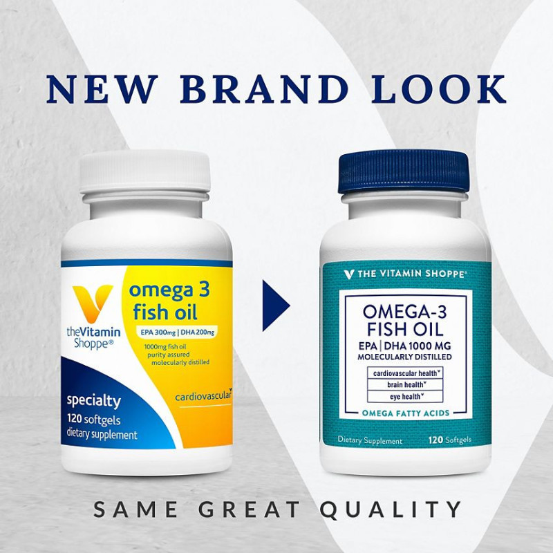 Omega-3 Fish Oil EPA DHA 500 mg (120 soft)