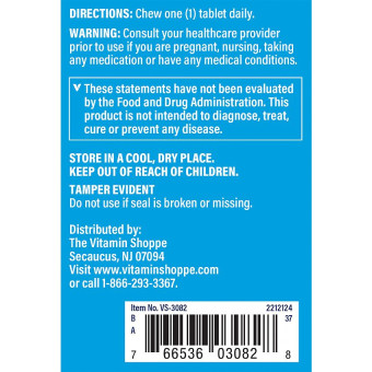 Chewable Vitamin C-500 with Acerola 500 mg Cherry (100 chews)