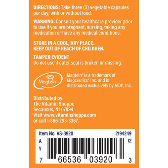 Magnesium L-Threonate 144 mg (90 veg cap)