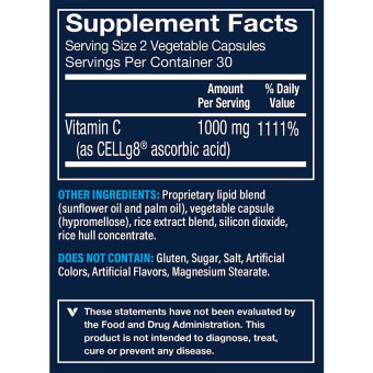 Vthrive Liposomal Vitamin C 1000 mg (60 veg cap)