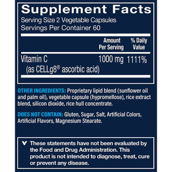 Vthrive Liposomal Vitamin C 1000 mg (120 veg cap)