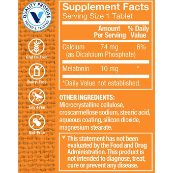 Melatonina 10 mg (60 tab)