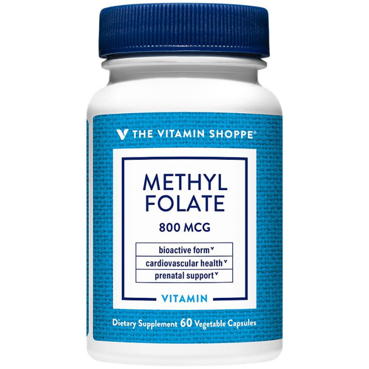 Methylfolate for Women's Health & Prenatal Support 800 mcg (60 veg cap)