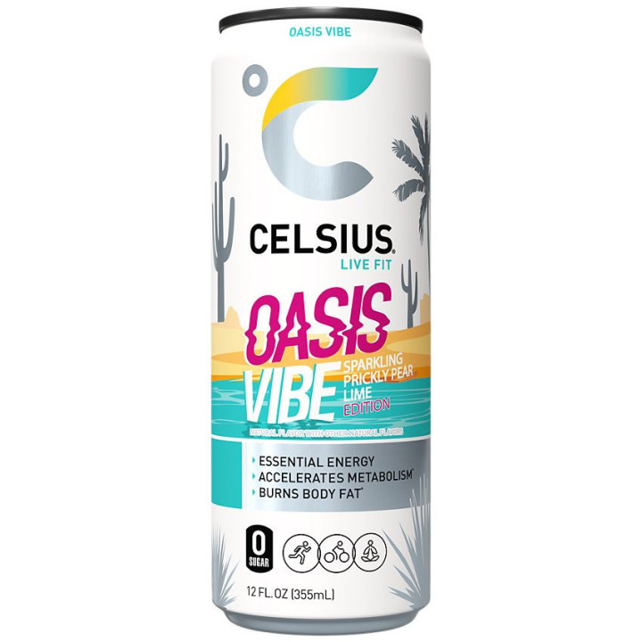 Celsius Sparkling Oasis Vibe (12 fl oz)