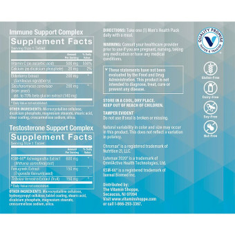 Men's Health Daily Vitamins & Supplements (30 packs)
