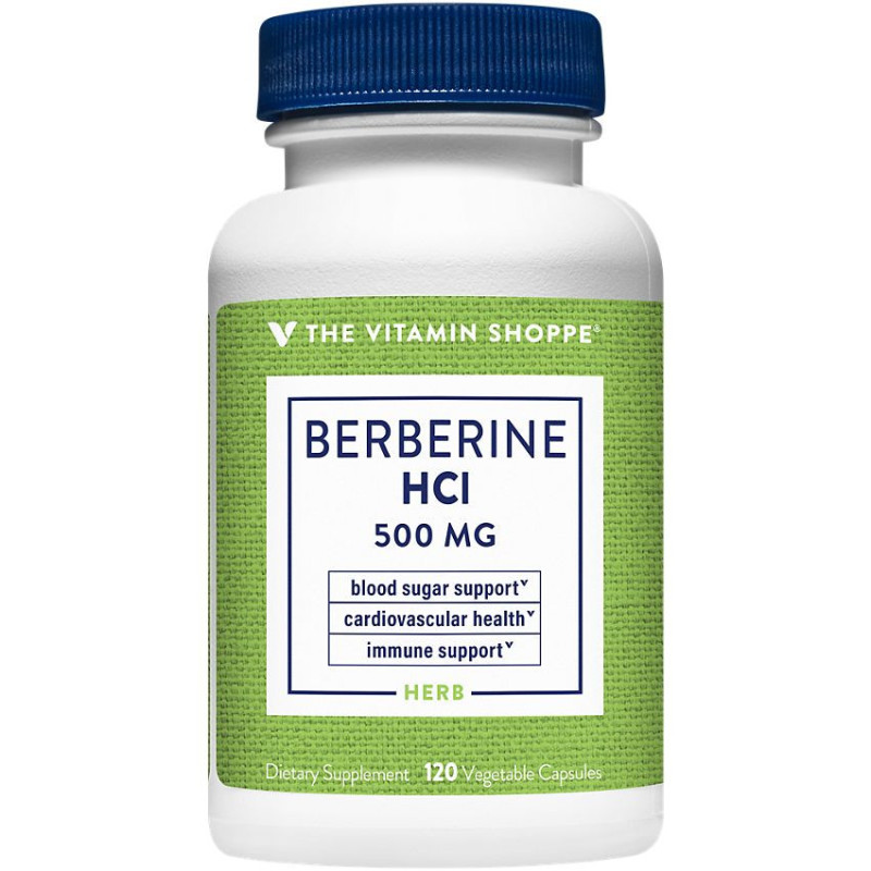 Berberine HCl 500mg (120 veg cap)