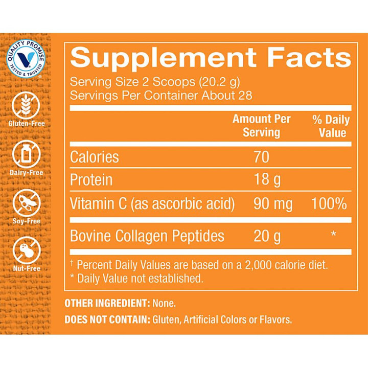 Colágeno - Collagen Peptides Plus 20 g (28 serv)