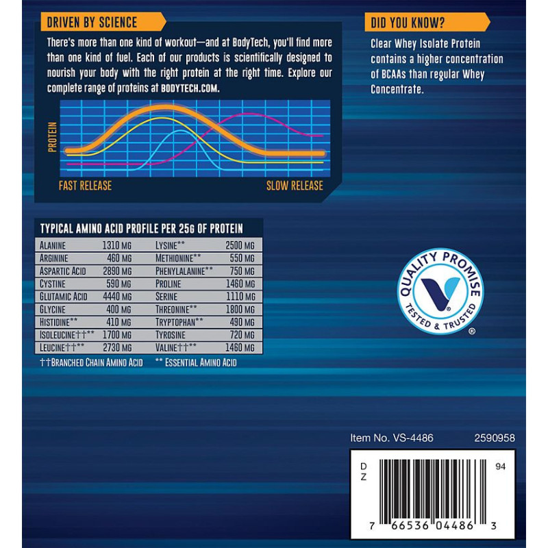 Clear Whey Isolate Arctic Frost (23 serv)