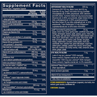 One Daily Bioactive Multivitamin for Women 50+ (30 veg cap)