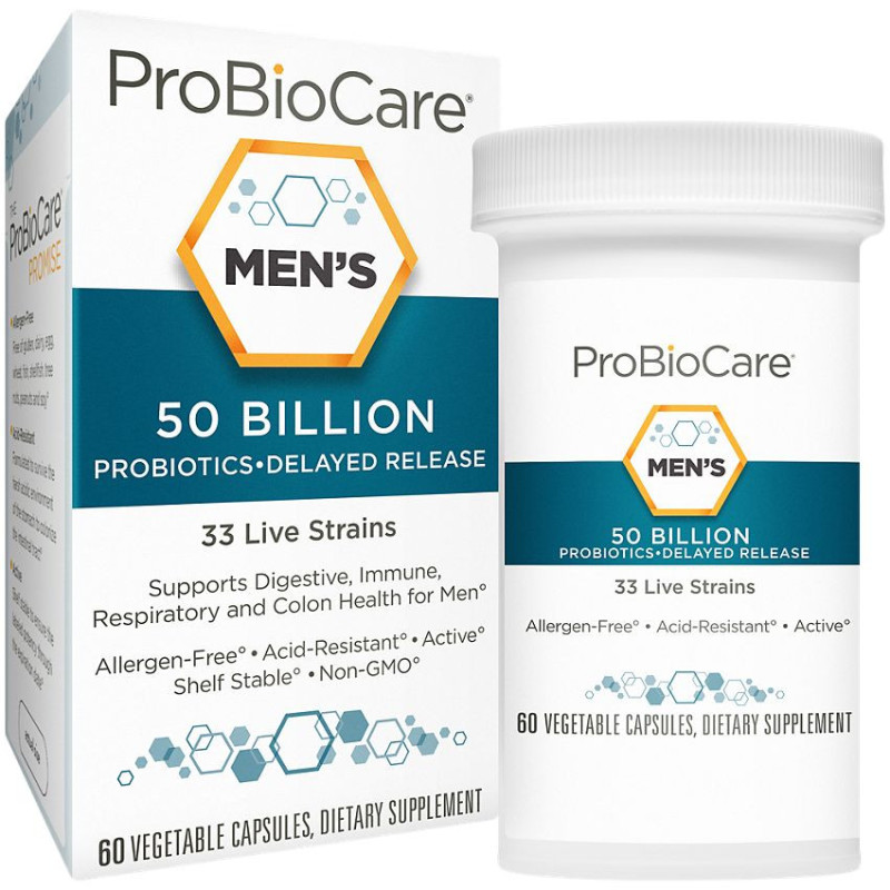 Probiocare Probiotic for Men 50 Billion (60 veg cap)