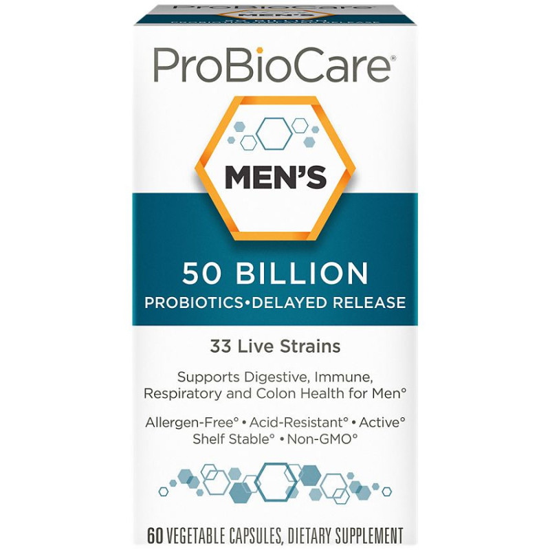 Probiocare Probiotic for Men 50 Billion (60 veg cap)