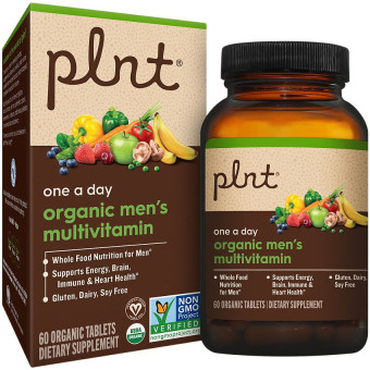 Plnt Organic Men's Multivitamin (60 tab)