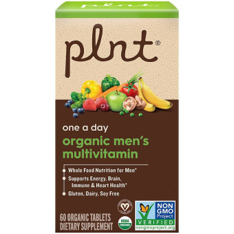 Plnt Organic Men's Multivitamin (60 tab)