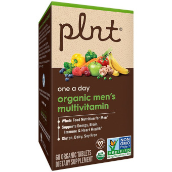 Plnt Organic Men's Multivitamin (60 tab)