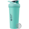 Blender Bottle Strada Bottle w/ Wire Whisk BlenderBall Seafoam (25 fl oz)