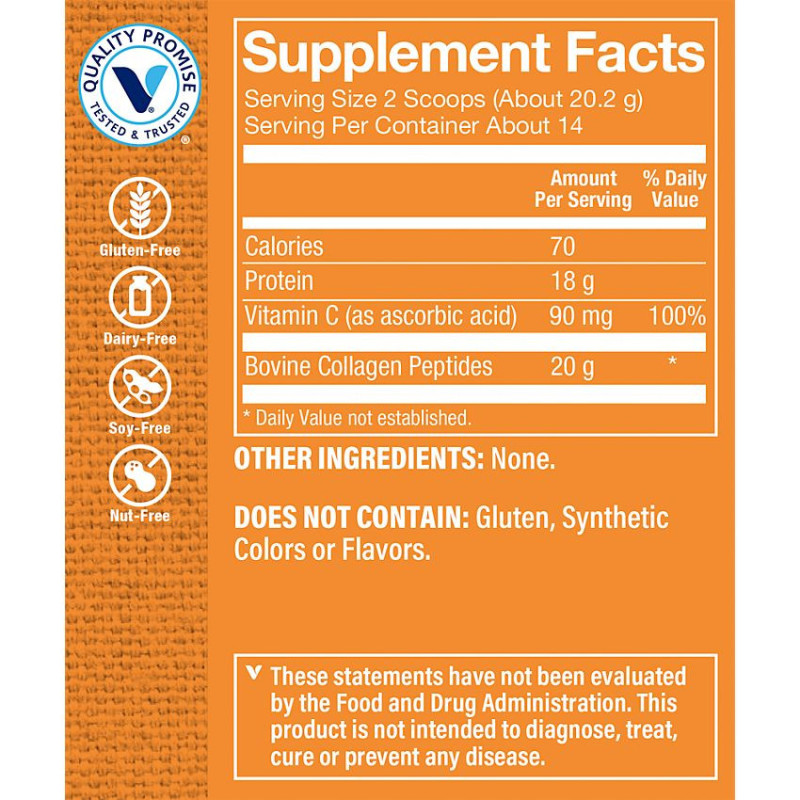 Colágeno - Collagen Peptides Plus 20 g (14 serv)