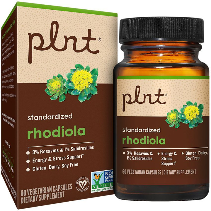 Plnt Rhodiola 250 mg (60 veg cap)