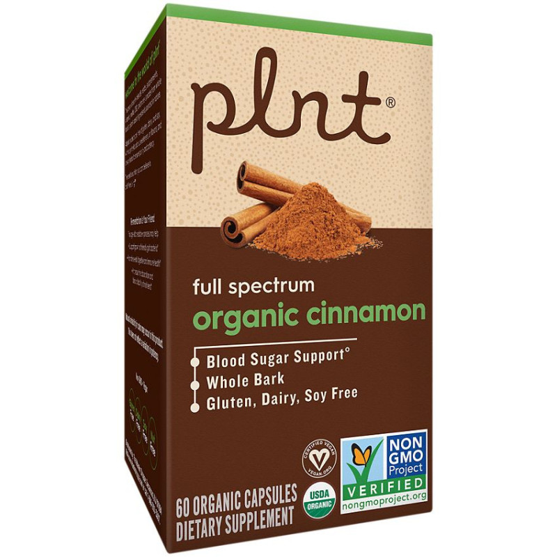 Plnt Organic Cinnamon (60 veg cap)