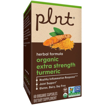 Plnt Organic Extra Strength Turmeric (60 cap)