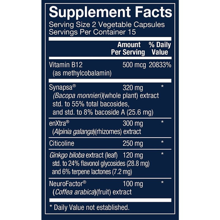 Vthrive Advanced Nootropic Formula (30veg cap)