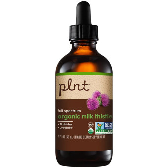 Plnt Organic Liquid Milk Thistle (2 fl oz)