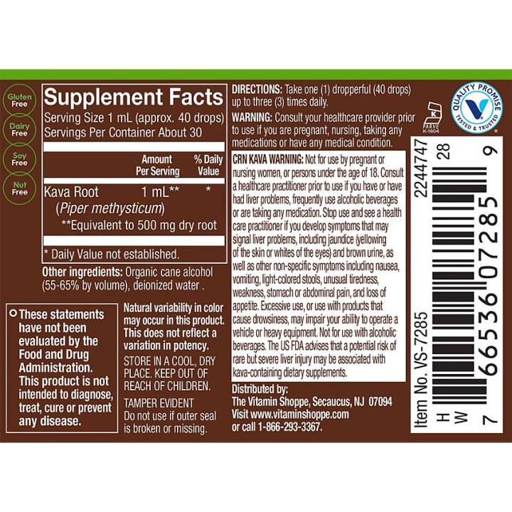 Plnt Organic Liquid Kava (1 fl oz)