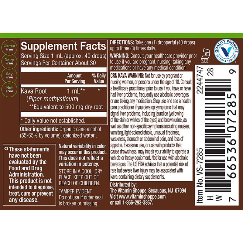 Plnt Organic Liquid Kava (1 fl oz)
