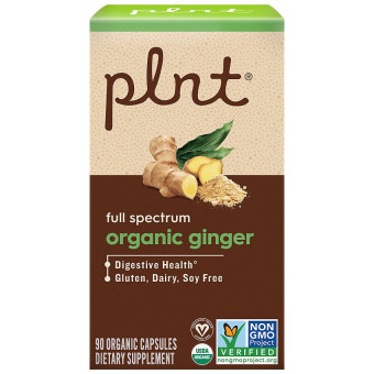 Plnt Organic Ginger 500 mg (90 cap)