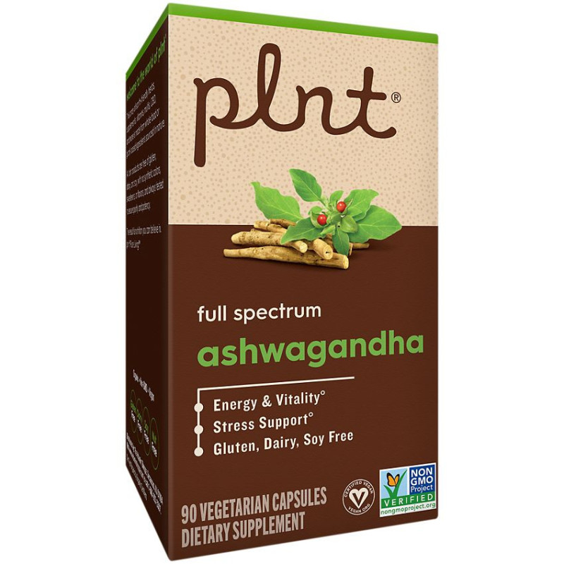 Plnt Organic Ashwagandha (90 caps)