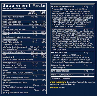 One Daily Bioactive Multivitamin for Women 50+ (60 veg cap)