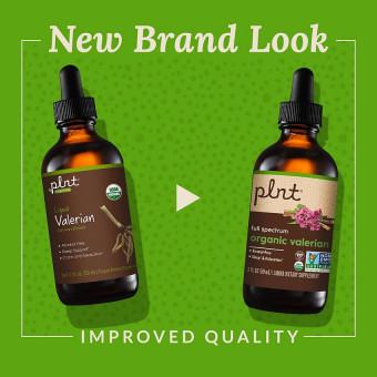 Plnt Organic Liquid Valerian (2 fl oz)