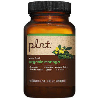 Plnt Organic Moringa 1000 mg (100 cap)