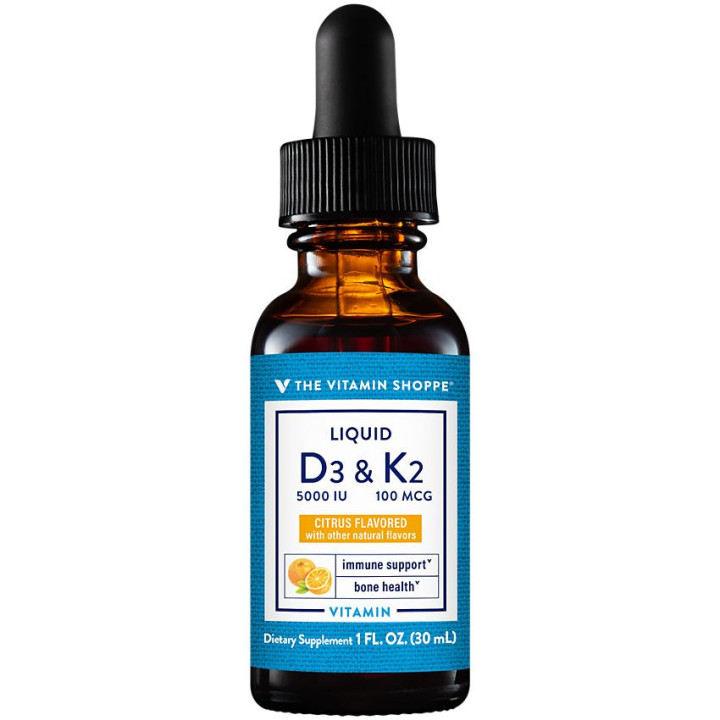 Liquid Vitamin D3 & K2  (1 fl oz)
