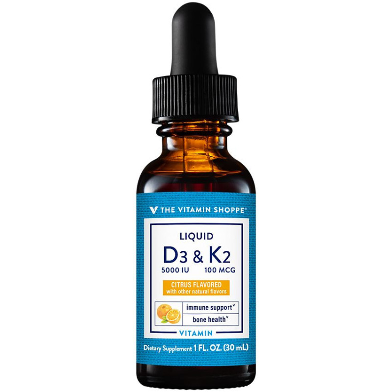 Liquid Vitamin D3 & K2  (1 fl oz)